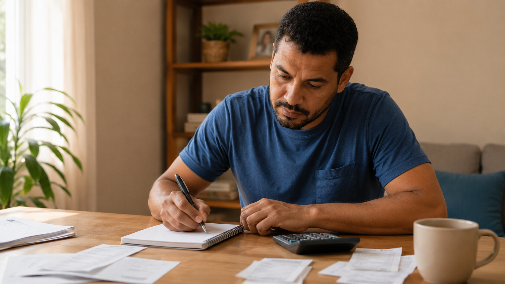 trabalhador calculando quantas parcelas de seguro-desemprego tem direito